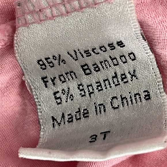 PLAY Kickee Pants 3T Bamboo Pink Ruffle Short Sleeve Swing Dress - Picture 8 of 15